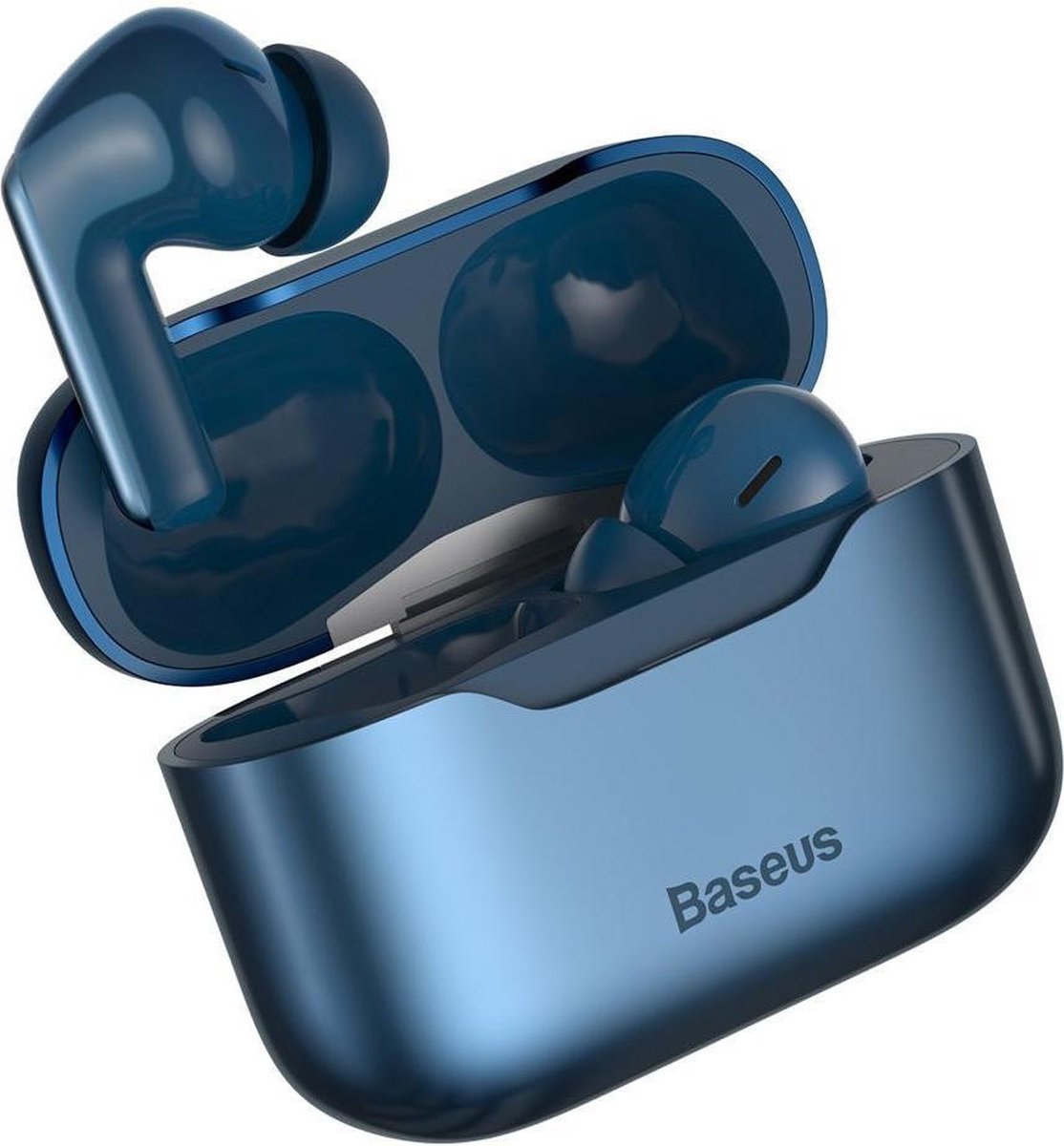 Baseus S1 Pro - Draadloze Oordopjes Active Noise Cancelling - Bluetooth Oordopjes - Earbuds - Blauw