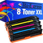 PlatinumSerie 8x toner cartridge alternatief voor HP CF 210X-213A