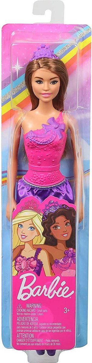 Barbie GGJ95 Princess doll - Prinses met bruin haar - pop 32cm — afbeelding 3