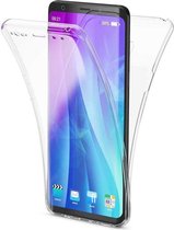 iParadise Samsung S9 Plus Hoesje 360 en Screenprotector in 1 - Samsung Galaxy S9 Plus Case 360 graden Transparant