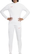 Nike Dri-FIT Academy 21 Trainingspak - Maat XL  - Vrouwen - Wit - Oranje