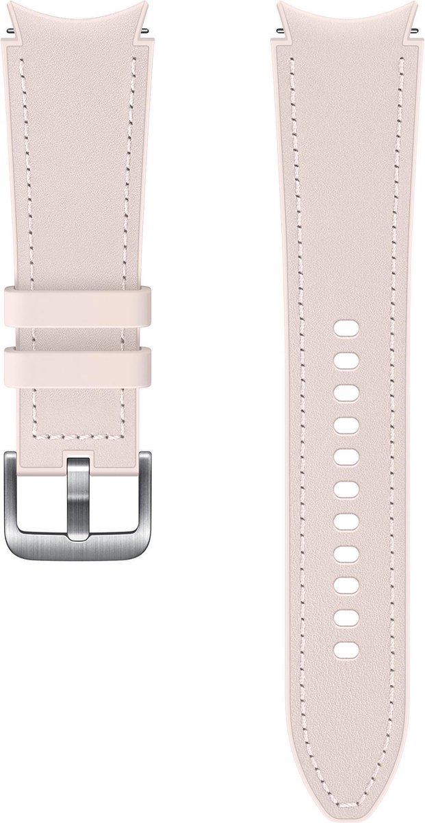Samsung Hybrid Leather Band - Geschikt voor Samsung Galaxy Watch4 - M/L - Roze