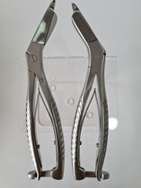 Belux Surgical / EHBO verband- en gipsschaar, 20cm/RVS / Japans staal 100% /  Medische Schaar/Zilver