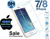 iPhone 8 / 7 / 6 Screenprotector Glas 3x – Tempered Glass 3x - Transparant 2.5D 9H