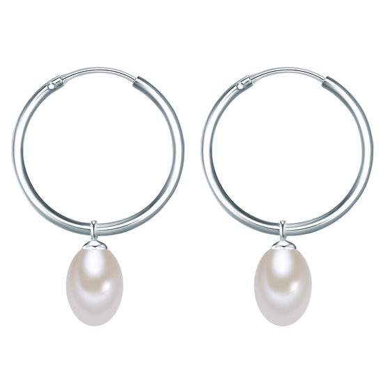 Valero Pearls Perlenohrringe roségold, aus Sterling Silber