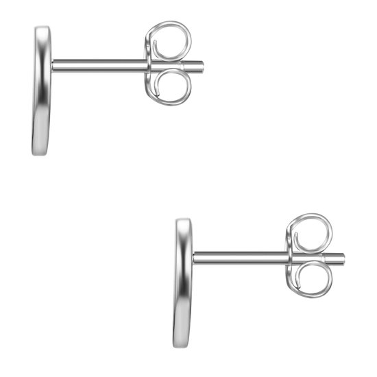 Glanzstücke München Orecchini A Cerchio Con Luna – Donna, Argento Sterling 925 Rodiato - 2
