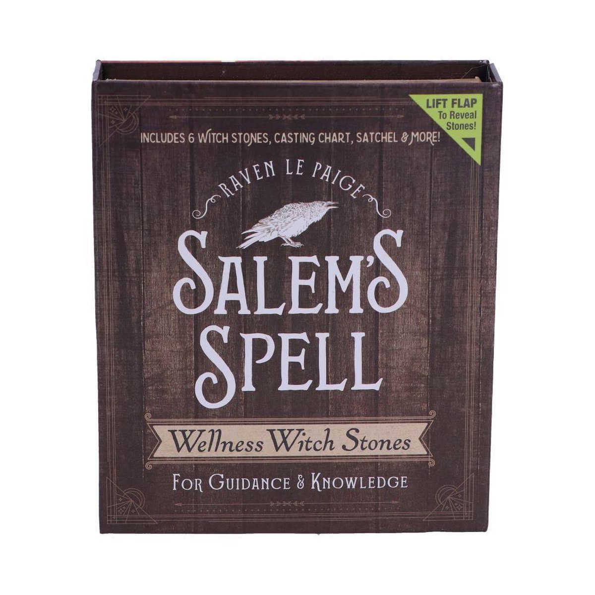 Nemesis Now - Salem's Spell Kit Set of Six Witches Wellness Stones in Decorated Box