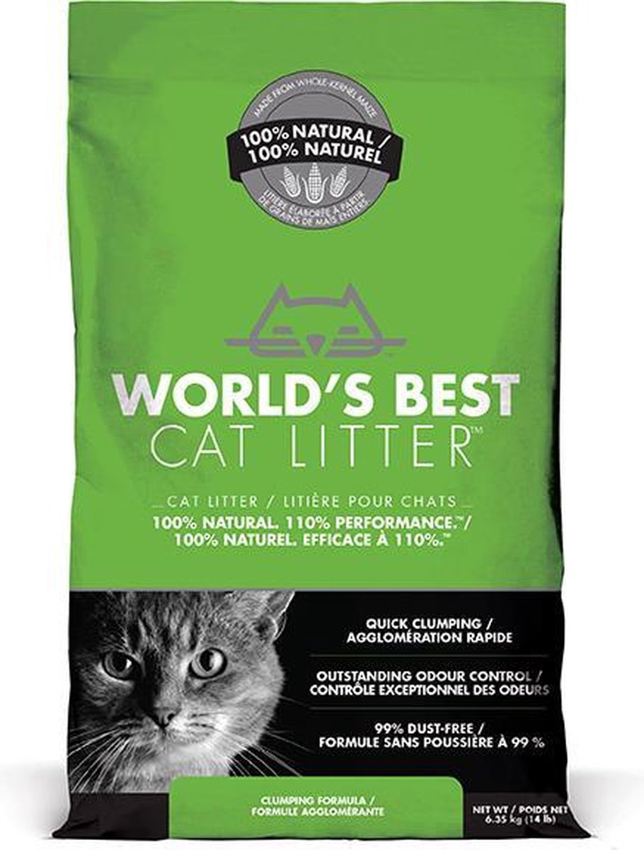 World's Best Kattenbakvulling Clumping 6,35 kg