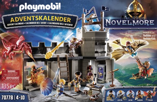 Calendrier De L'Avent Playmobil – Novelmore (71346) 2024