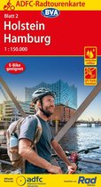 Radtourenkarte- Holstein / Hamburg cycling map