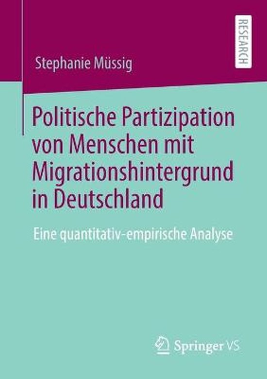 Politische Partizipation von Menschen mit Migrationshintergrund in ...