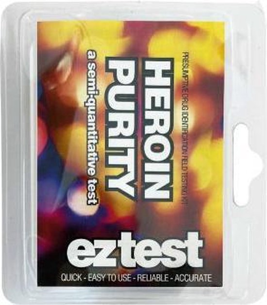 EZ-test voor zuiverheid van Heroïne