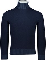 Gran Sasso  Trui Blauw Normaal - Maat XL  - Heren - Herfst/Winter Collectie - Wol;cashmere;viscose