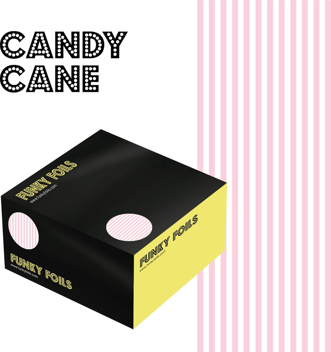 Funky Foils - Candy Cane - Kapper - Kapper producten - Highlight - Haar folie