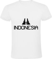 Indonesia Heren t-shirt | Indonesie | Wit