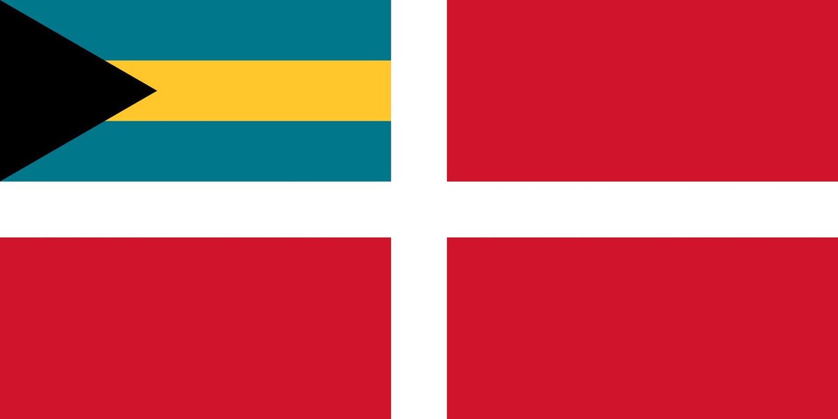 Vlag Bahama's Koopvaardij 200x300cm