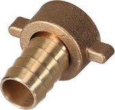 Messing Kraanaansluiting - Binnendraad 1/2" - Slang 5/8"