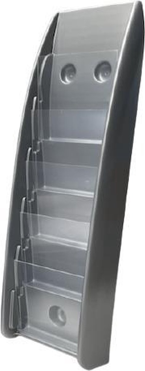 Alba Ophangbare Grijze Folderhouder Plastic