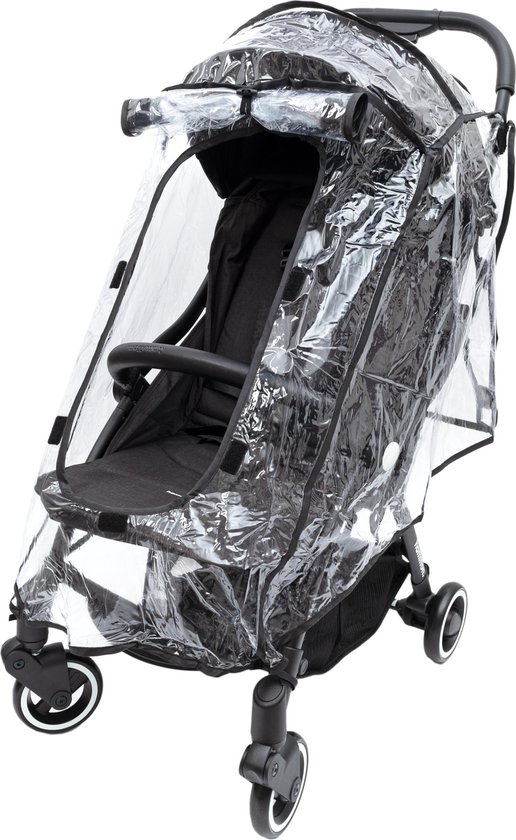 Hamilton by Yoop Regenhoes – Waterdicht en Winddicht Regenscherm – Geschikt voor alle Hamilton by Yoop buggy's – Transparant