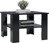 salontafel - hoogglans zwart - vierkant - salontafels - hout - meubels - L&B luxurys