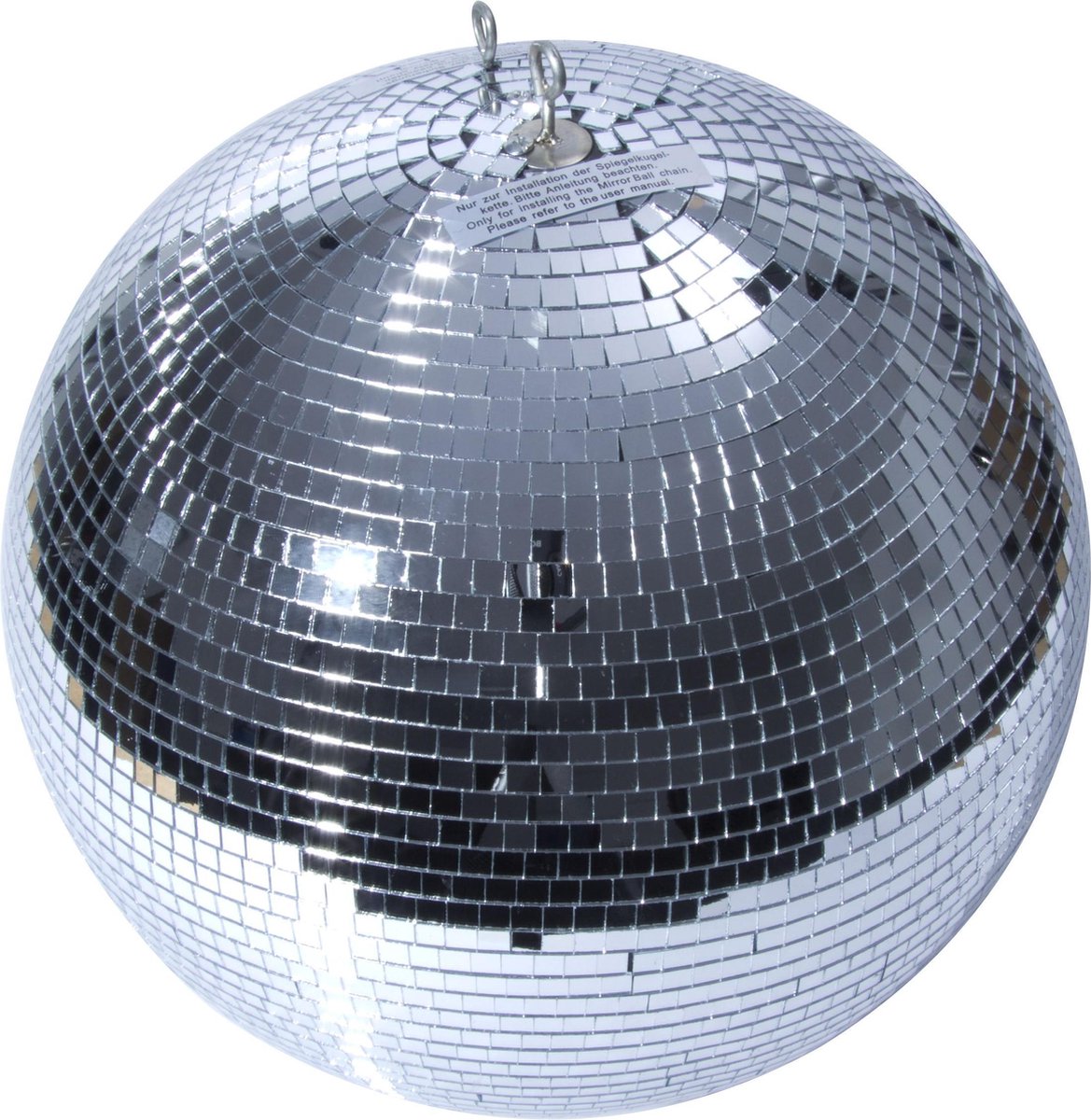 KIMU Boule Disco 20 cm Klein - Boule Disco Boule Miroir Argent Miroirs  Boule Disco