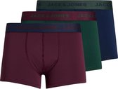 Jack & Jones jongens - 3 boxers - multi - JACcress - maat 176