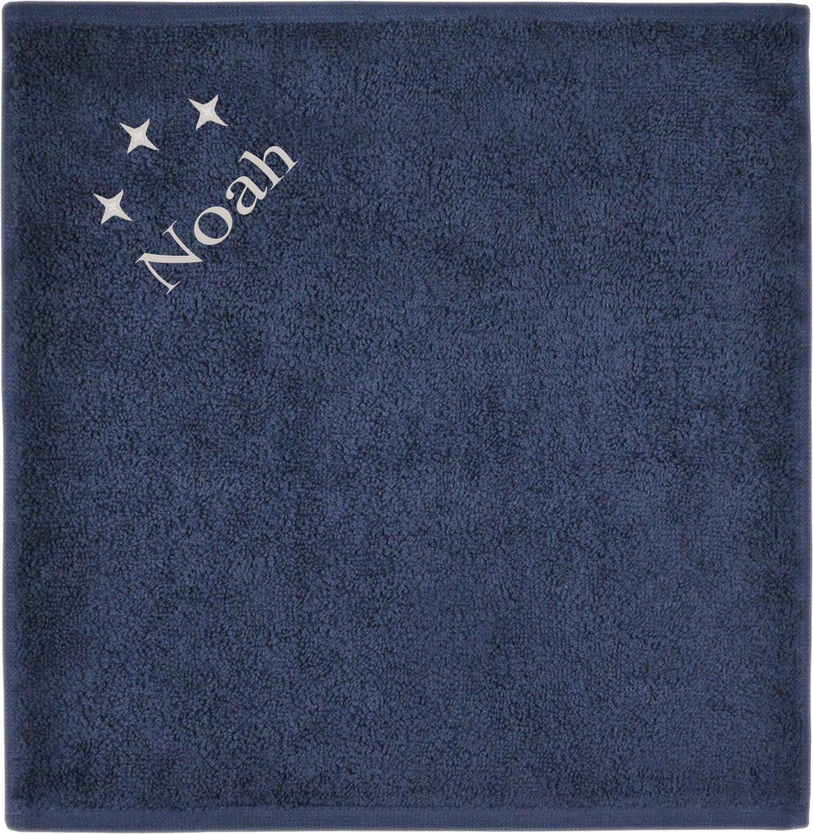 Goedkoopste Spuugdoek uni line - navy