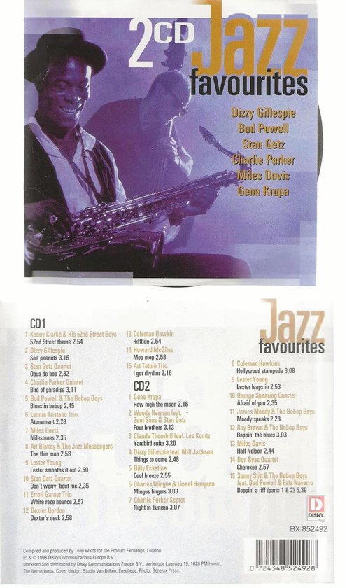 JAZZ FAVORITES DUBBEL CD
