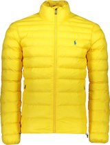 Polo Ralph Lauren  Jas Geel Geel Getailleerd - Maat L - Heren - Herfst/Winter Collectie - Polyamide