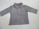 petit bateau , polo , grijst , jongens , 6 maand 67