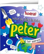 Wenskaart Peter 16,5cm