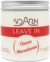 SOARN - LEAVE IN CACAO & MACADAMIA - Ideaal voor kroeshaar, krullend en golvend haar - 250 ml - 0% Parafine, 0% silicone , 0% SLS