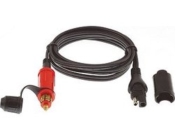 Optimate Din-aansluitplug 12v Male 120 Cm Zwart