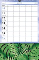 MGPcards - Familieplanner 2022 - Week begint op Zondag - Bladeren