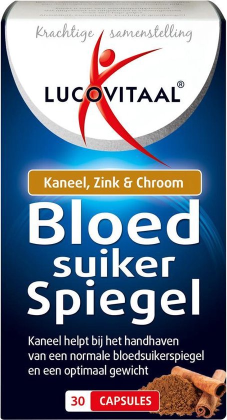 Lucovitaal Bloedsuikerspiegel Voedingssupplement - 30 capsules