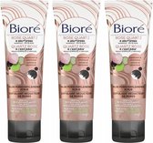 Bioré Rose Quartz & Houtskool Milde Porie verkleinende Scrub Multi Pack - 3 x 110 ml