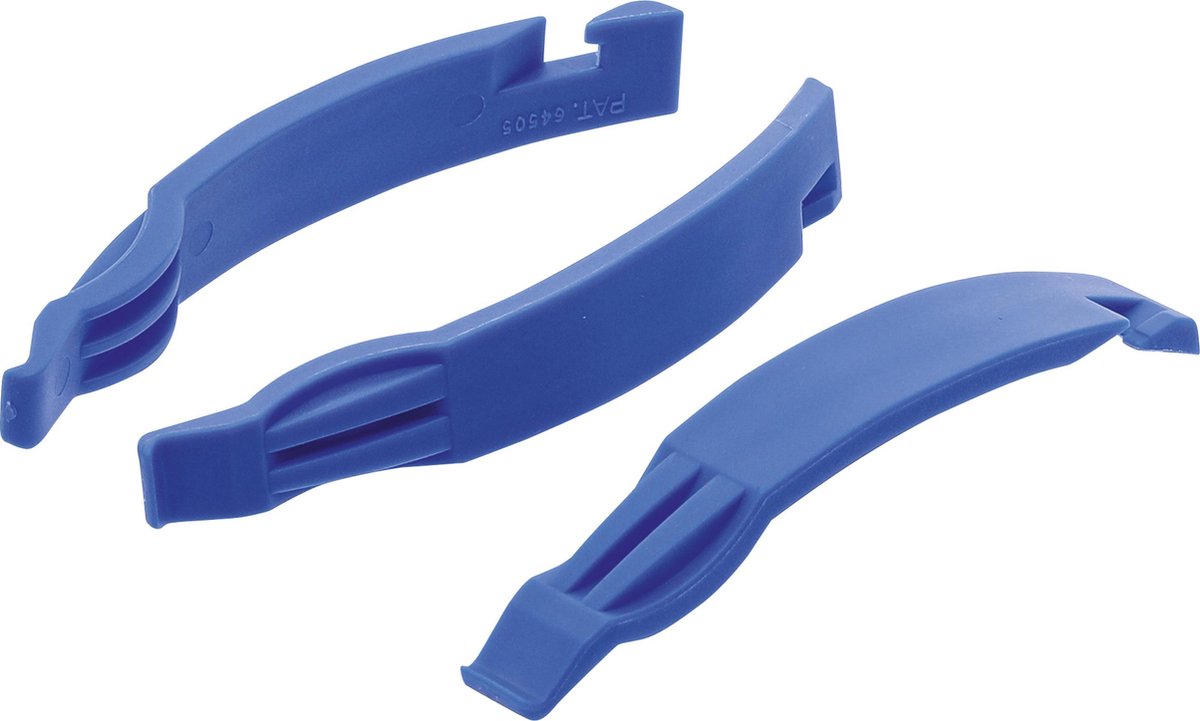 Bandenlichters blauwe set van 3 stuks | bandenafnemers glasvezel versterkt nylon