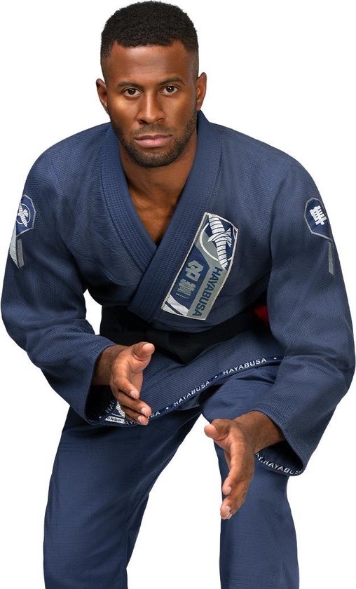 Hayabusa Ascend léger BJJ Jiu Jitsu Gi Blauw A4