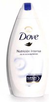 Dove - Douchecrème Nutrition Intense met 1/4 hydraterende crème - 2 x 400 ml