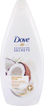 Dove - Voedende Douchecrème met natuurlijke Extracten van Cocos en Amandel - 2 x 400 ml