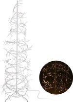 Kerstboom spiraal 150cm - 360 LED - wit