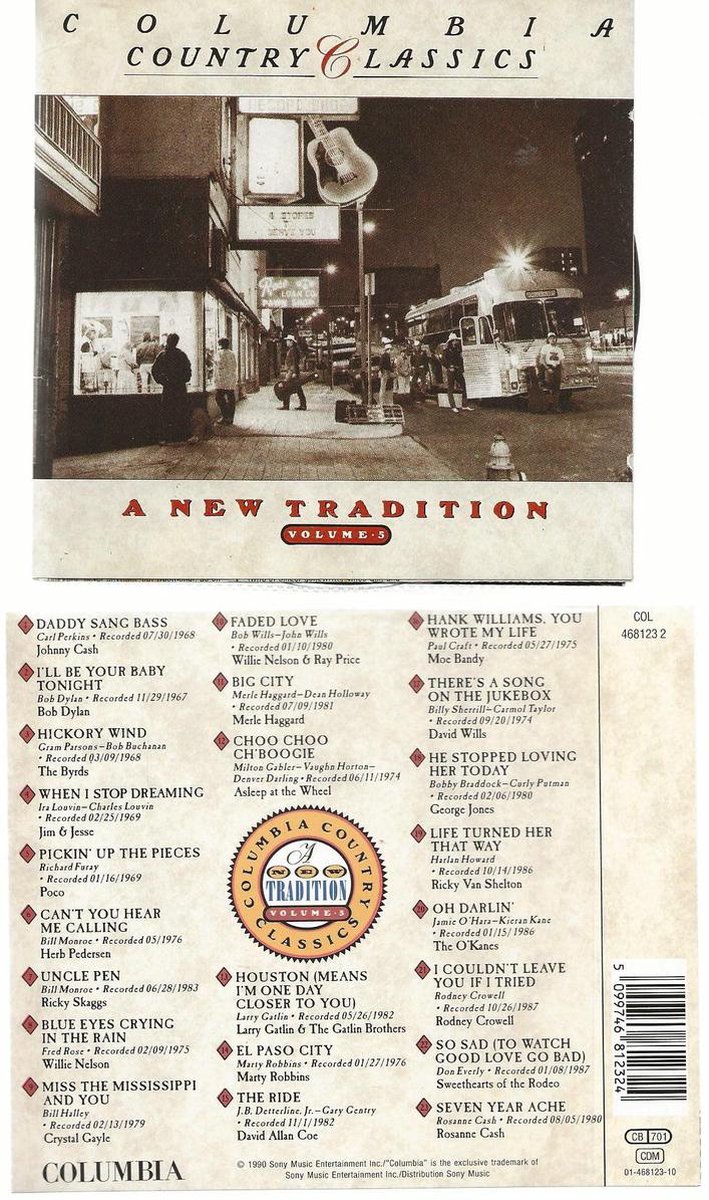 COLUMBIA COUNTRY - A NEW TRADITION