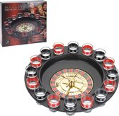 Drinkspel Casino Roulette 18 pcs spel voor volwassenen