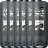 Dove - Douchegel - Charcoal Clay - 6 x 250ML - Voordeelverpakking