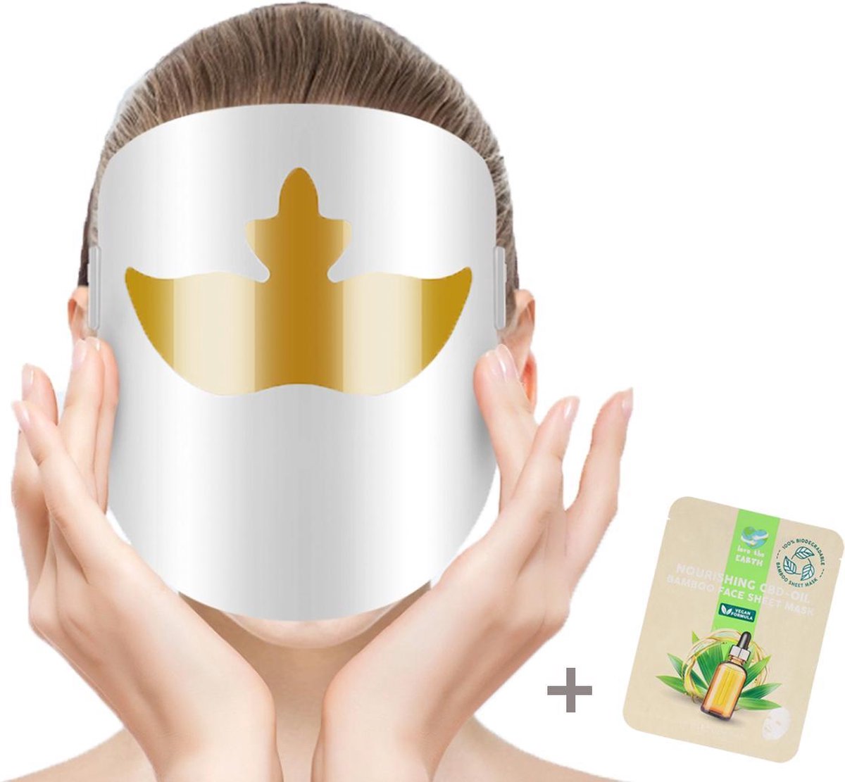 Sunhills LED premium gezichtsmasker – LED masker - LED gezichtsmasker – Lichttherapie masker - Huidverjongingsapparaat