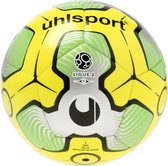 Uhlsport - Mini Voetbal - Ligue 2-  Geel groen - Maat 1