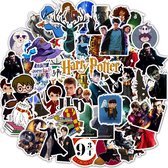 Harry Potter stickers - 50 stuks - Stickers voor kinderen - Harry Potter - Voldemort - Dumbledore - Ron Weasley - Hermione Granger - Deathly Hallows - Hogwarts - Zweinstein - Laptop stickers 