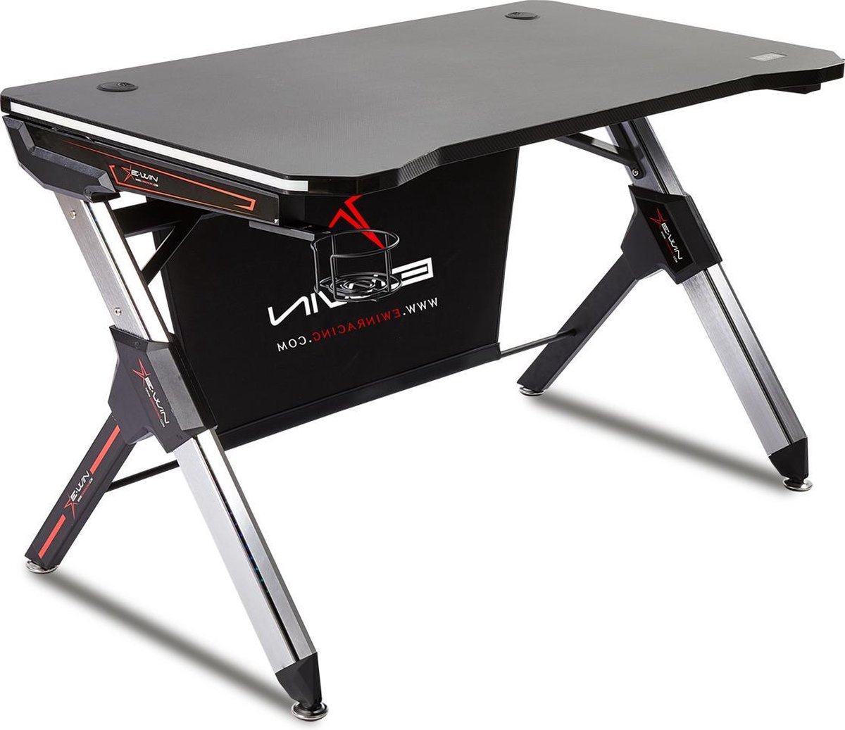 EWIN RGB Verlichting Gaming Bureau Gaming