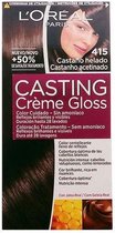 Haarkleur Zonder Ammoniak Casting Creme Gloss L'Oreal Make Up Bevroren kastanje