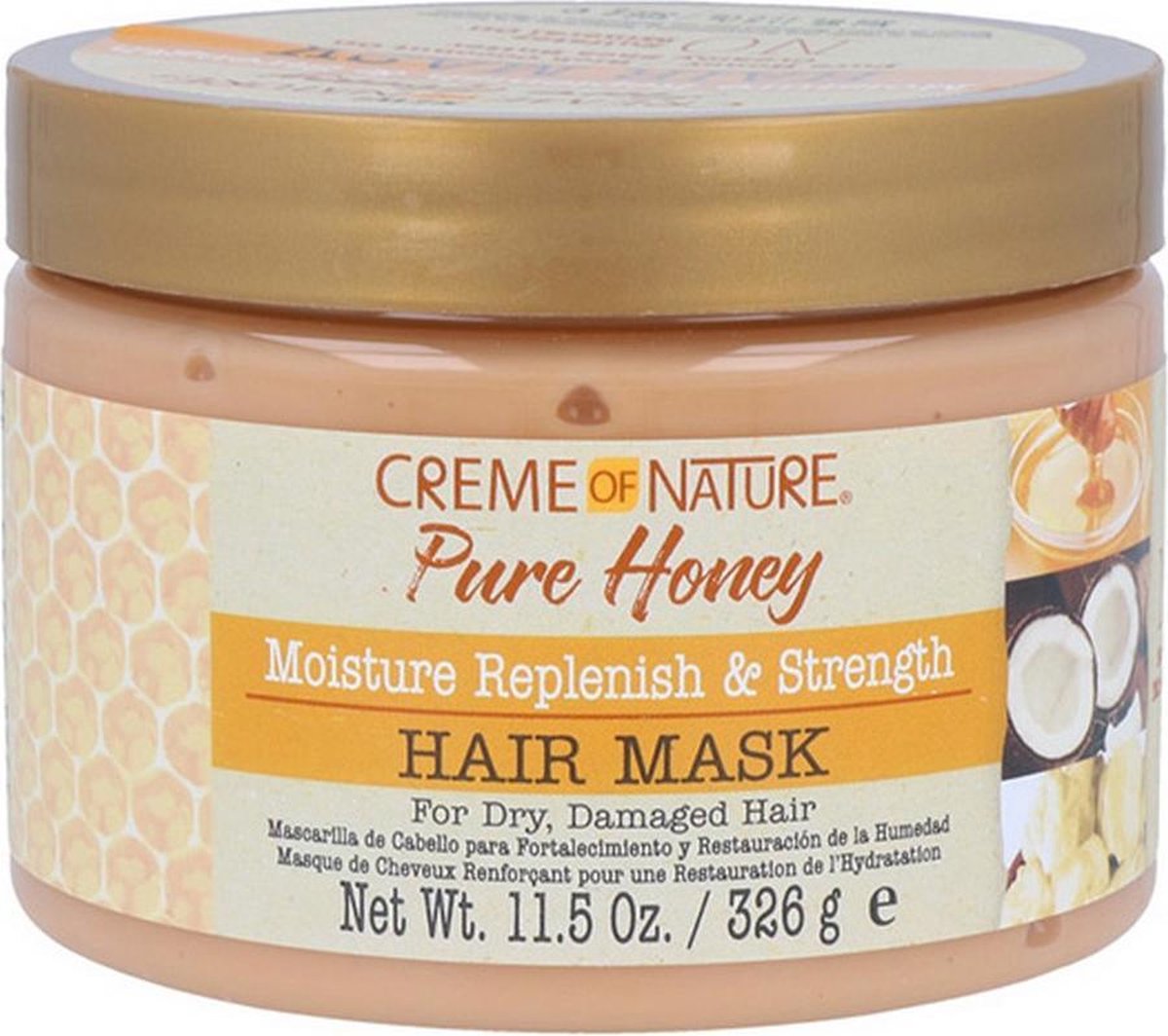 Haarmasker Pure Honey Moisturizing Rs Hair Creme Of Nature